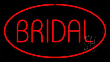 Bridal Block Red LED Neon Sign