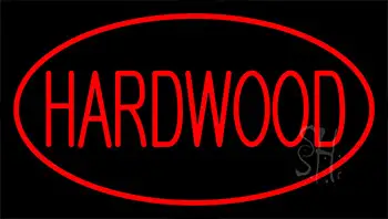 Hardwood Red LED Neon Sign