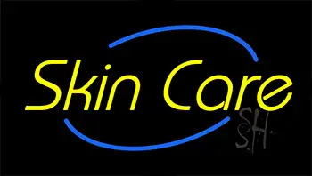 Yellow Skin Care LED Neon Sign