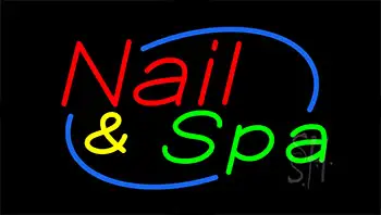 Nails And Spa LED Neon Sign