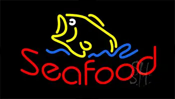 Seafood LED Neon Sign