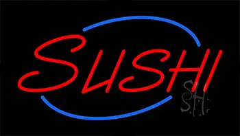Red Sushi LED Neon Sign