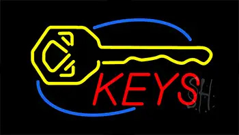 Keys LED Neon Sign