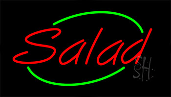 Red Salad LED Neon Sign