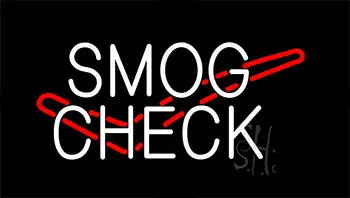 Smog Checks LED Neon Sign