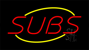 Red Subs LED Neon Sign