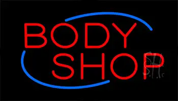 Body Shop LED Neon Sign