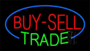 Buy Sell Trade LED Neon Sign