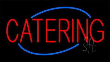 Red Catering LED Neon Sign