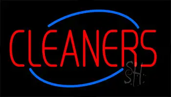 Red Cleaners LED Neon Sign