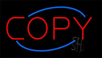 Red Copy LED Neon Sign