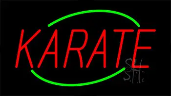 Karate LED Neon Sign