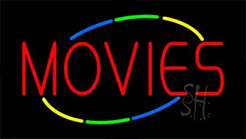 Movies LED Neon Sign