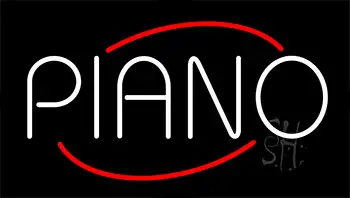 Piano LED Neon Sign
