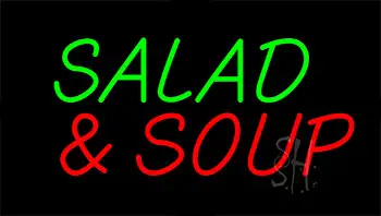 Salad Soup LED Neon Sign