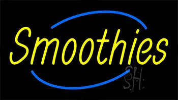 Yellow Smoothies LED Neon Sign