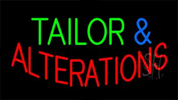 Tailor And Alterations LED Neon Sign