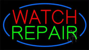 Watch Repair LED Neon Sign