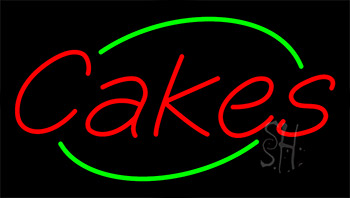 Red Cakes LED Neon Sign