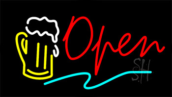 Beer Open LED Neon Sign