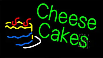 Cheese Cakes LED Neon Sign