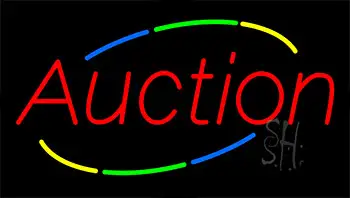 Auction LED Neon Sign