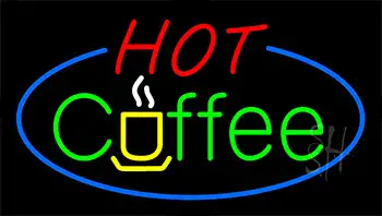 Hot Coffee LED Neon Sign