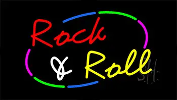 Rock And Roll LED Neon Sign