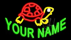 Custom Tortoise LED Neon Sign