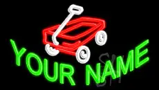 Custom Cart LED Neon Sign