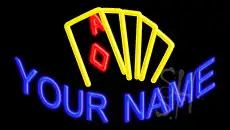 Custom Poker LED Neon Sign