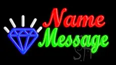 Custom Diamond Logo LED Neon Sign