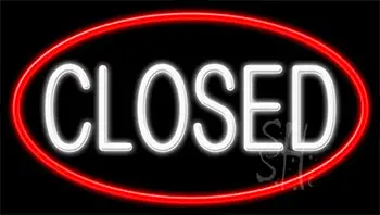 Closed LED Neon Sign