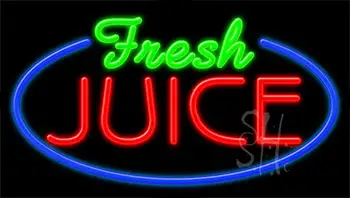 Fresh Juice LED Neon Sign