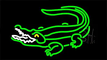 Crocodile LED Neon Sign