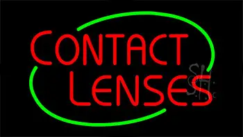 Contact Lenses LED Neon Sign