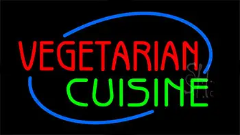 Vegetarian Cuinine LED Neon Sign