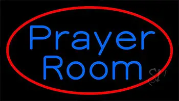 Prayer Room With Border LED Neon Sign