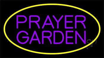 Purple Prayer Garden LED Neon Sign