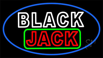 Blackjack Poker LED Neon LED Neon Sign