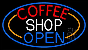 Coffee Shop Open LED Neon Sign