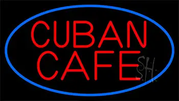 Cuban Cafe LED Neon Sign