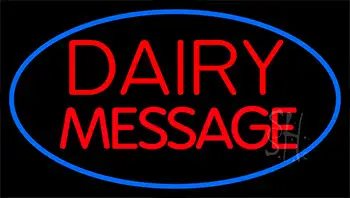 Custom Dairy On Logo LED Neon Sign