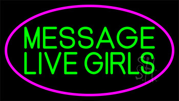 Custom Live Girls LED Neon Sign