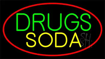 Drugs Soda LED Neon Sign