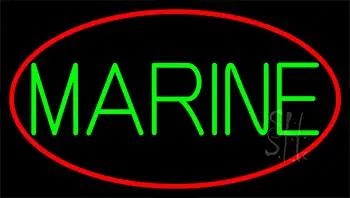 Green Marine LED Neon Sign