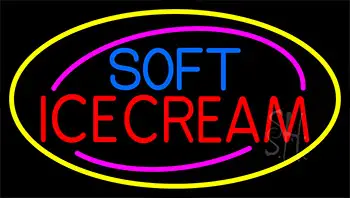 Soft Ice Cream LED Neon Sign