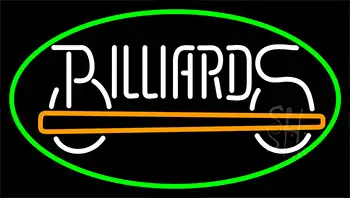 Billiards 3 LED Neon Sign