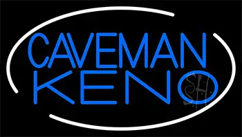 Caveman Keno 4 LED Neon Sign