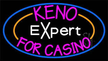 Keno Expert 2 LED Neon Sign